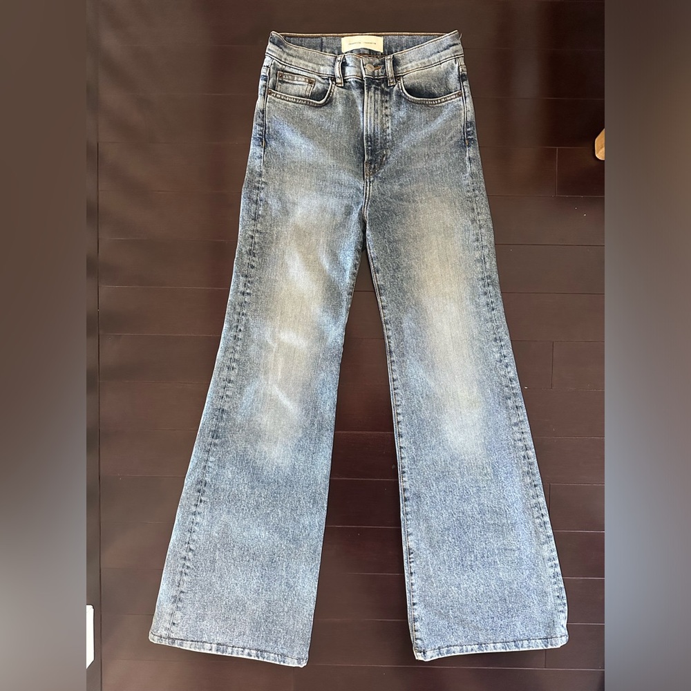 Jeanerica stretch flare leg jeans